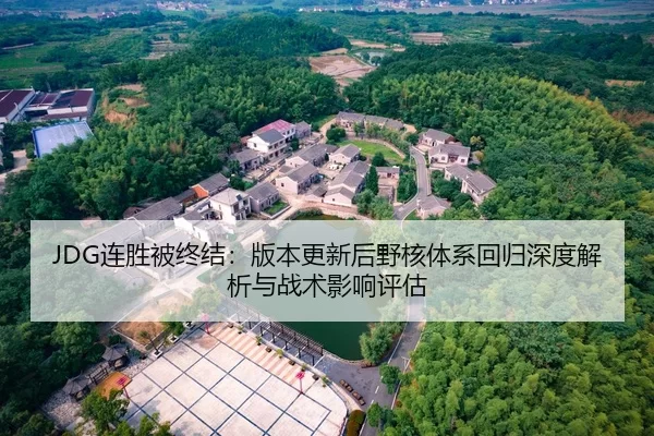 JDG连胜被终结：版本更新后野核体系回归深度解析与战术影响评估